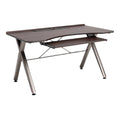 **Mesa de Trabalho Moderna com Ajuste de Altura e Design Minimalista**